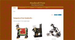 Desktop Screenshot of handicraftpoint.com